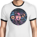 Rise From the Darkness Ringer - Adult & Kids T-Shirts, Sweatshirts & Hoodies apparel design preview 1