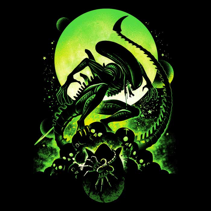 Rise of Xeno Men's V-Neck - Adult & Kids T-Shirts, Sweatshirts & Hoodies apparel design preview 2