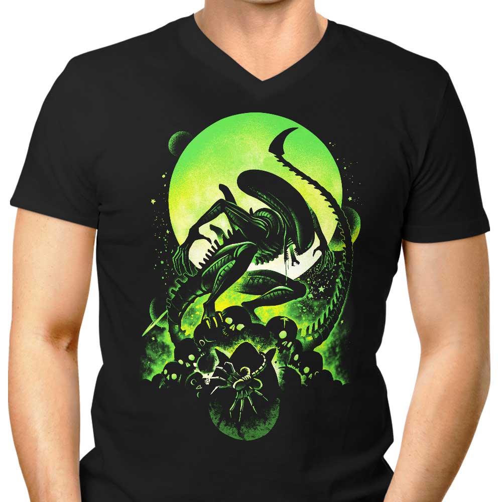 Rise of Xeno Men's V-Neck - Adult & Kids T-Shirts, Sweatshirts & Hoodies apparel design preview 1