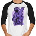 Rivaled Silhouette 3/4 Sleeve Raglan - Adult & Kids T-Shirts, Sweatshirts & Hoodies apparel design preview 1