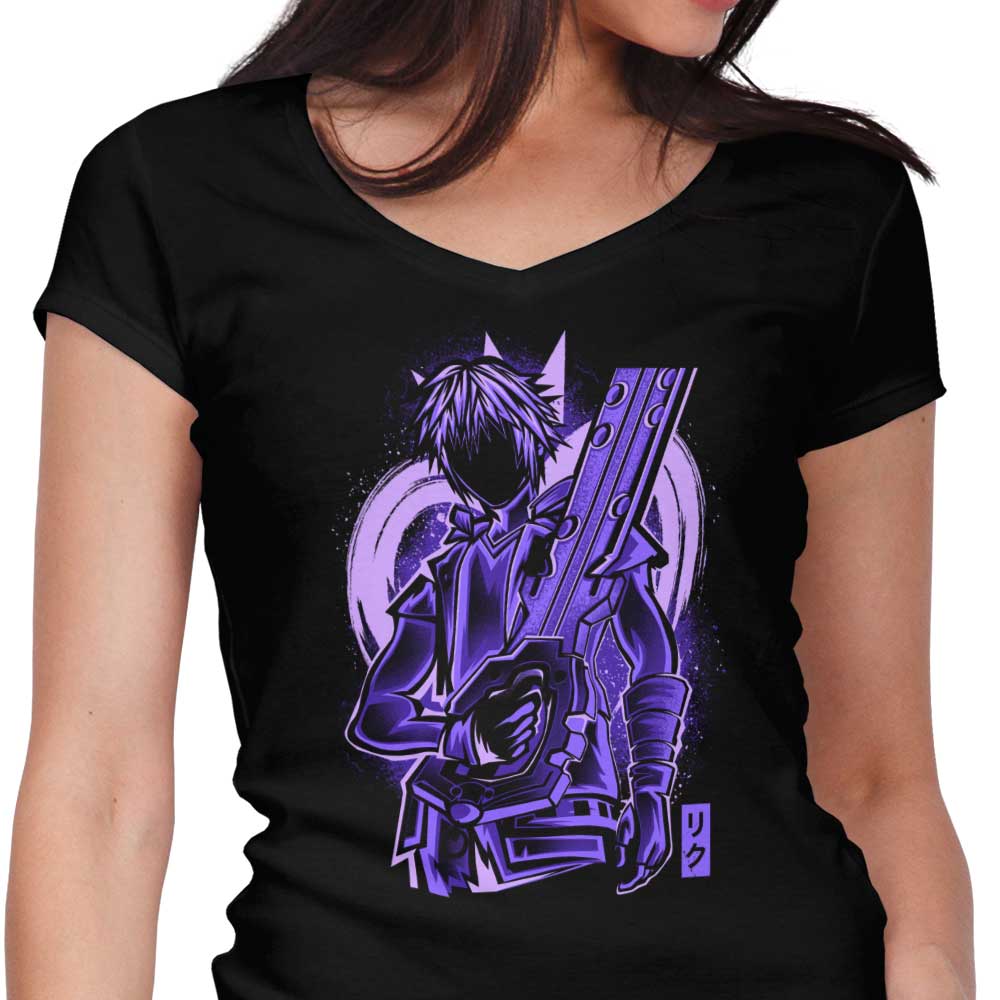 Rivaled Silhouette Women's V-Neck - Adult & Kids T-Shirts, Sweatshirts & Hoodies apparel design preview 1