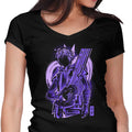 Rivaled Silhouette Women's V-Neck - Adult & Kids T-Shirts, Sweatshirts & Hoodies apparel design preview 1