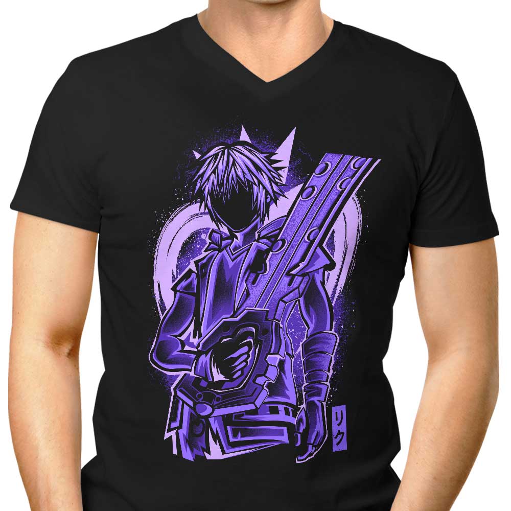 Rivaled Silhouette Men's V-Neck - Adult & Kids T-Shirts, Sweatshirts & Hoodies apparel design preview 1