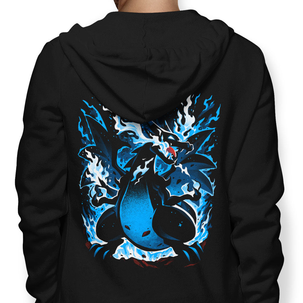Roaring Blue Flames - Adult & Kids T-Shirts, Sweatshirts & Hoodies apparel design preview 1