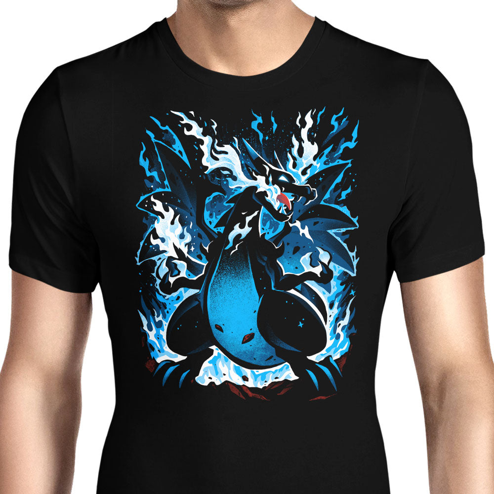 Roaring Blue Flames Men's Apparel - Adult & Kids T-Shirts, Sweatshirts & Hoodies apparel design preview 1