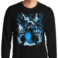 Roaring Blue Flames - Adult & Kids T-Shirts, Sweatshirts & Hoodies apparel design preview 1