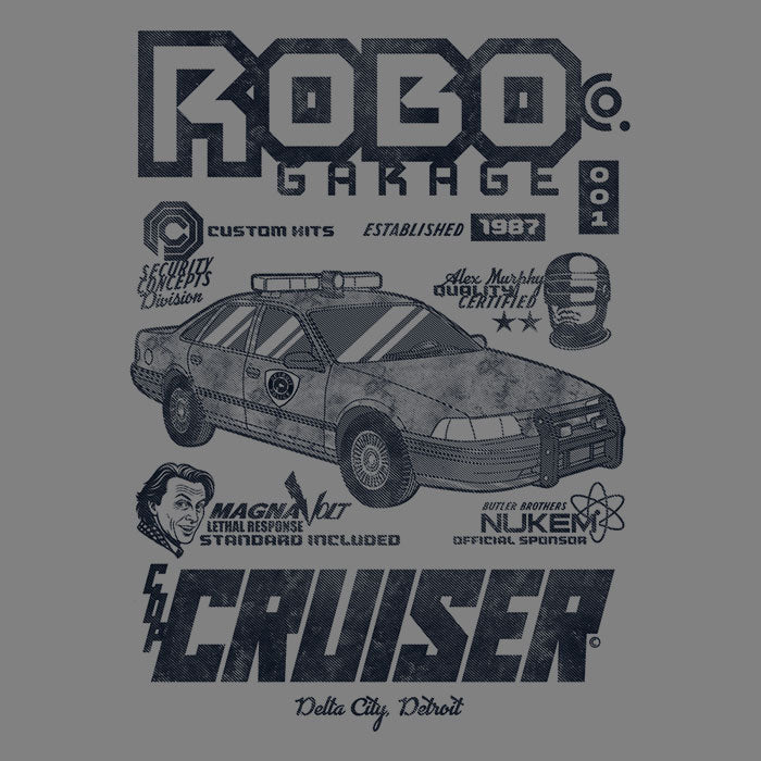 Robo Garage Men's Apparel - Adult & Kids T-Shirts, Sweatshirts & Hoodies apparel design preview 2