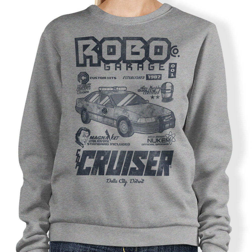 Robo Garage - Adult & Kids T-Shirts, Sweatshirts & Hoodies apparel design preview 1