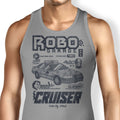 Robo Garage Tank Top - Adult & Kids T-Shirts, Sweatshirts & Hoodies apparel design preview 1