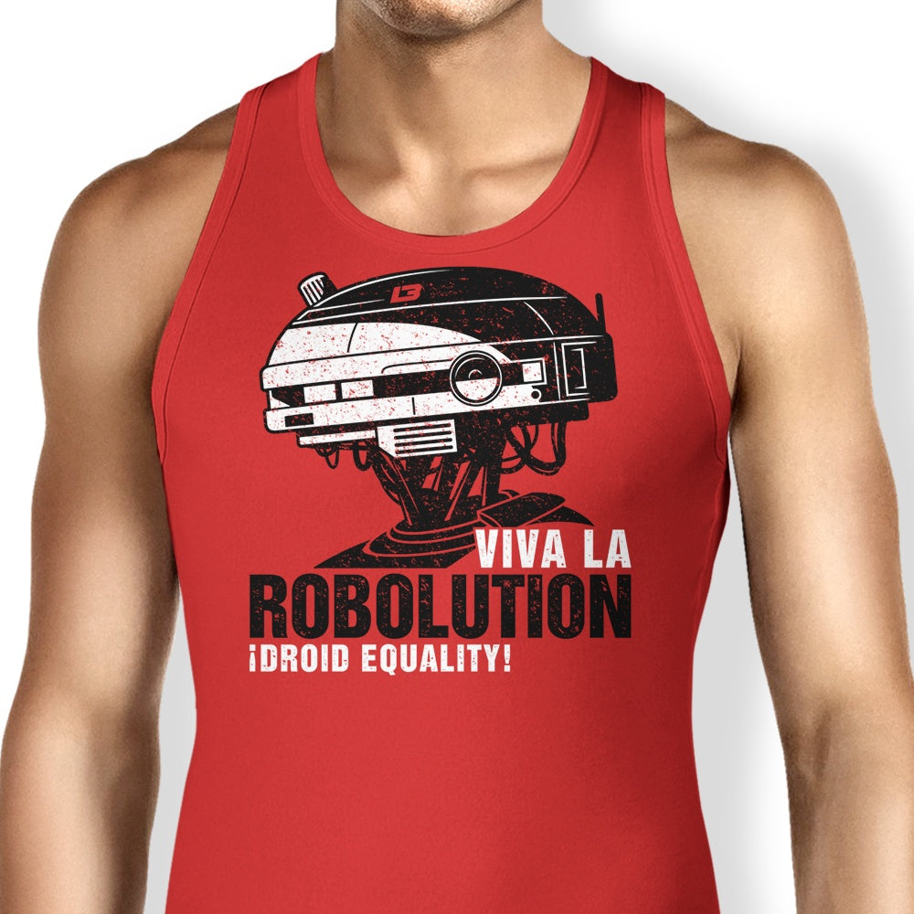 Robolution Tank Top - Adult & Kids T-Shirts, Sweatshirts & Hoodies apparel design preview 1