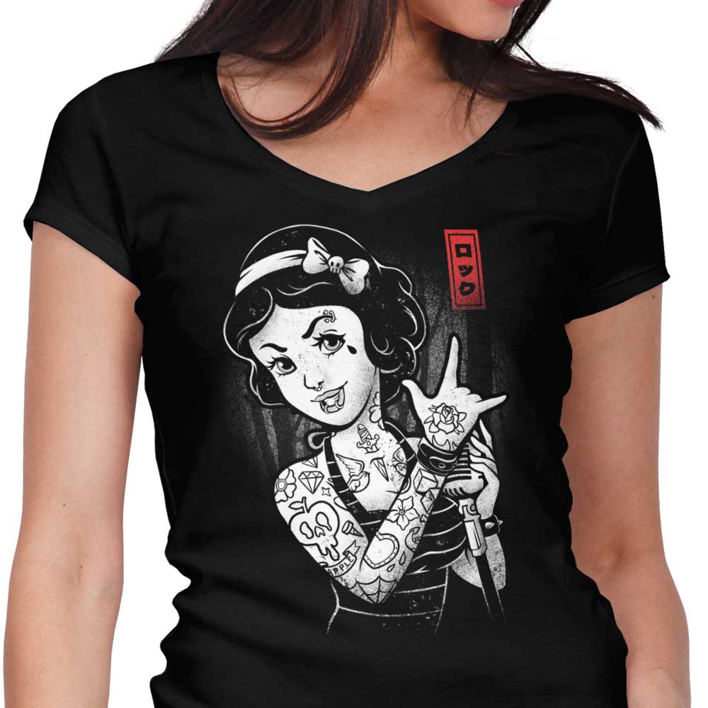Rock and Snow Women's V-Neck - Adult & Kids T-Shirts, Sweatshirts & Hoodies apparel design preview 1