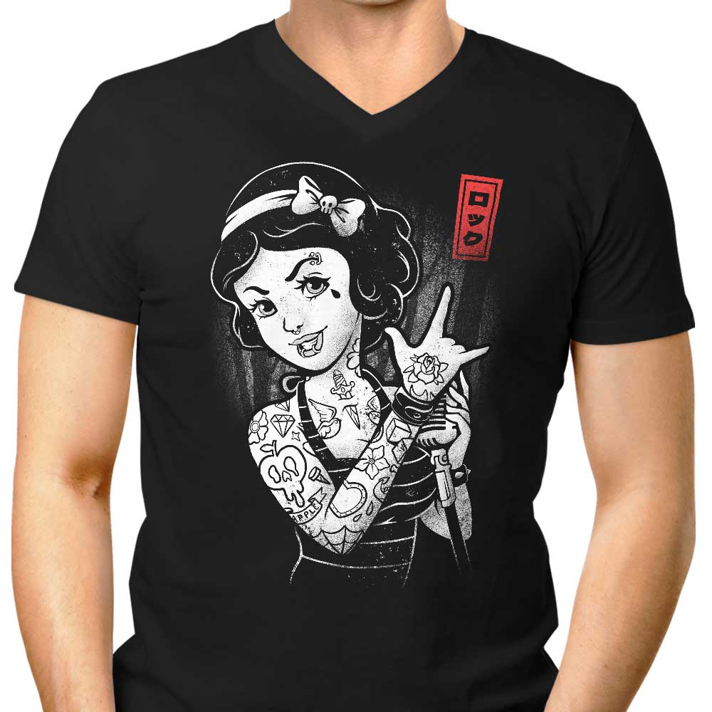 Rock and Snow Men's V-Neck - Adult & Kids T-Shirts, Sweatshirts & Hoodies apparel design preview 1