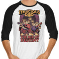 Rock Band Destiny 3/4 Sleeve Raglan - Adult & Kids T-Shirts, Sweatshirts & Hoodies apparel design preview 1