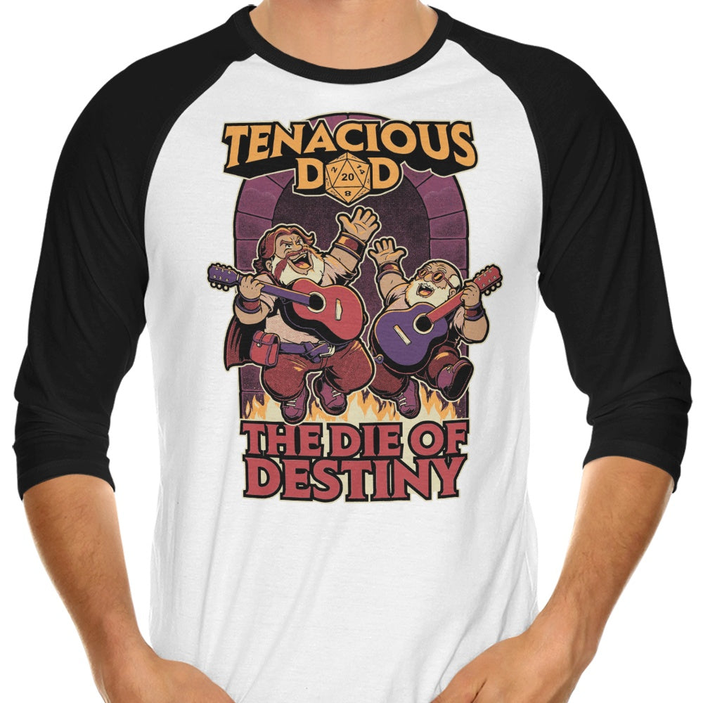 Rock Band Destiny 3/4 Sleeve Raglan - Adult & Kids T-Shirts, Sweatshirts & Hoodies apparel design preview 1
