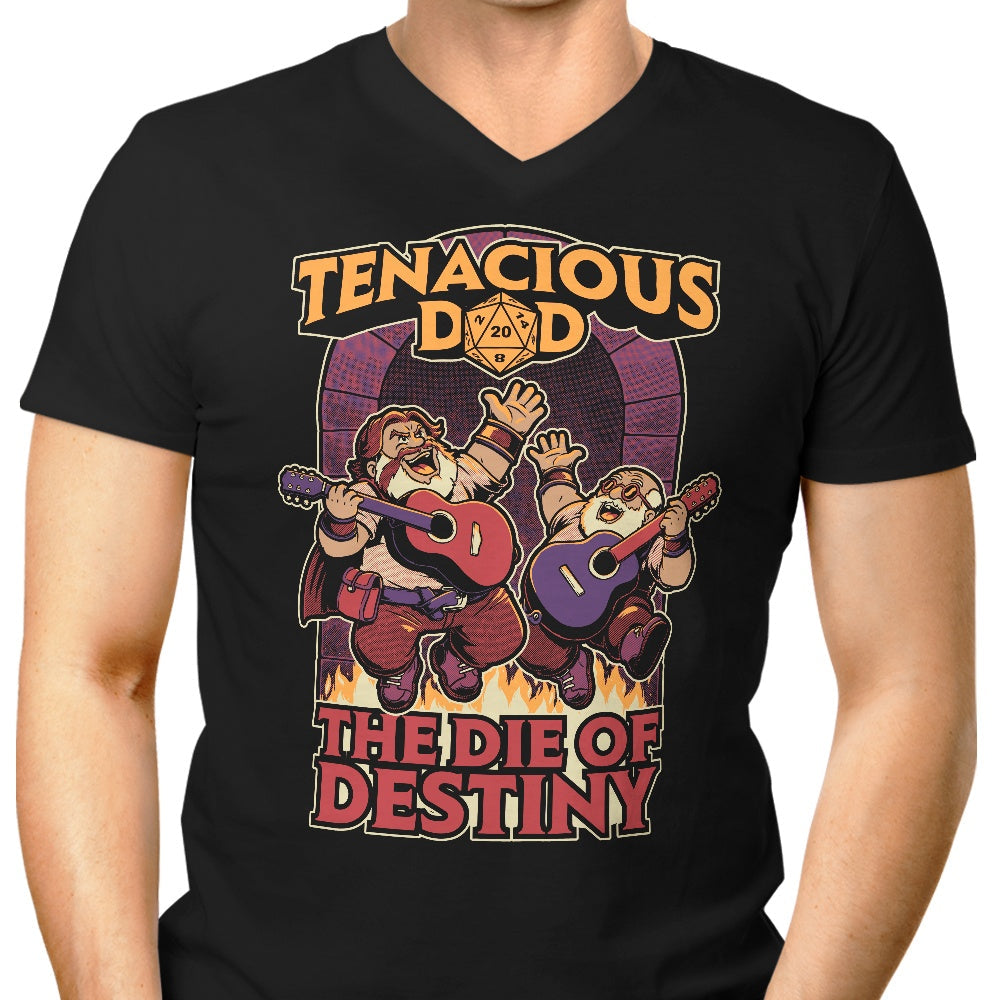 Rock Band Destiny Men's V-Neck - Adult & Kids T-Shirts, Sweatshirts & Hoodies apparel design preview 1