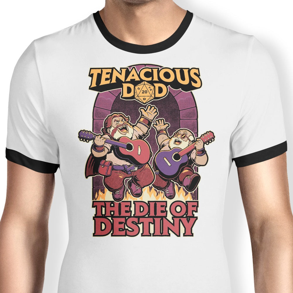 Rock Band Destiny Ringer - Adult & Kids T-Shirts, Sweatshirts & Hoodies apparel design preview 1