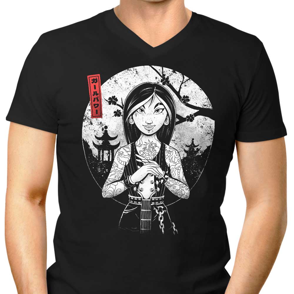 Rock the Dynasty Men's V-Neck - Adult & Kids T-Shirts, Sweatshirts & Hoodies apparel design preview 1