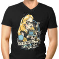 Rocker Alice Men's V-Neck - Adult & Kids T-Shirts, Sweatshirts & Hoodies apparel design preview 1