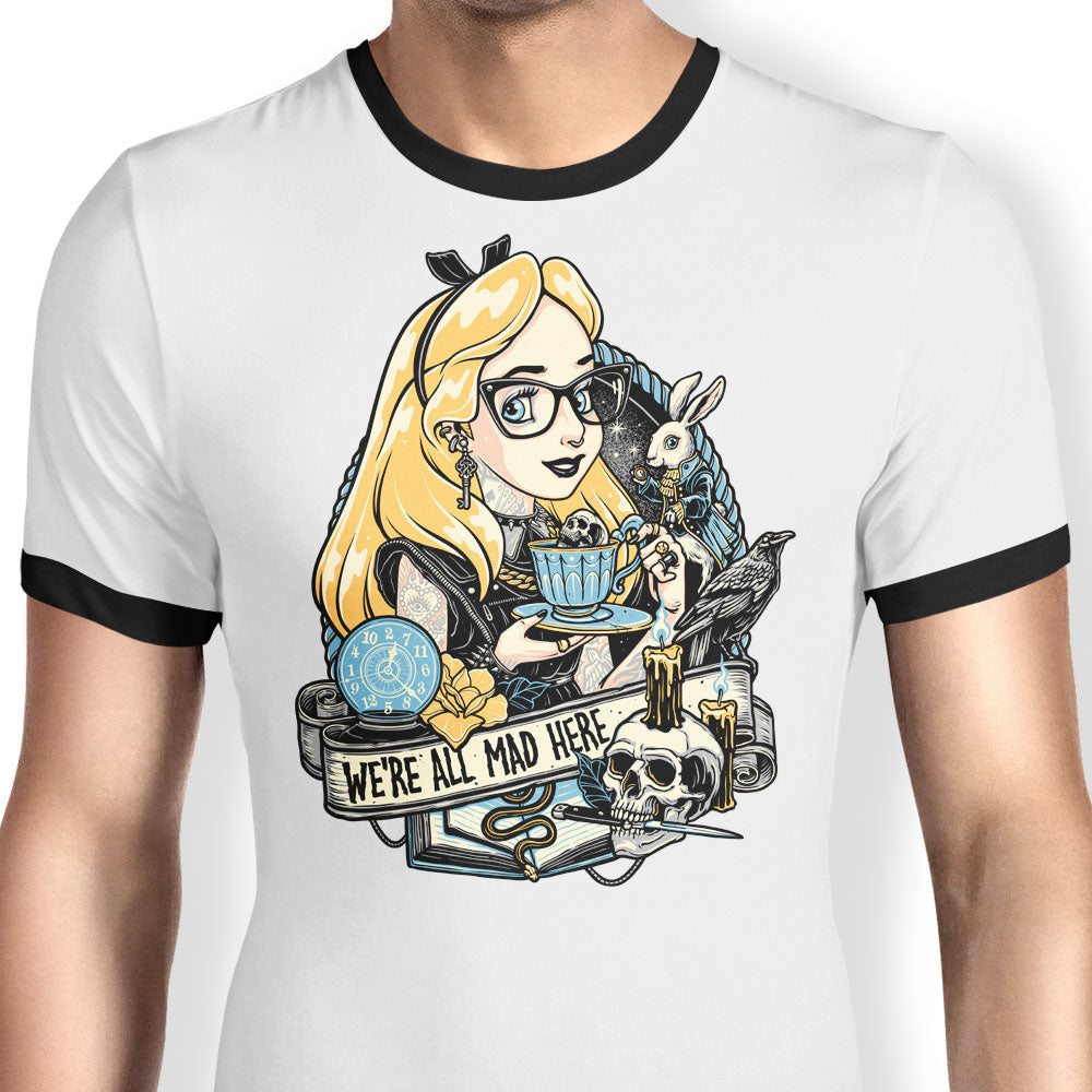 Rocker Alice Ringer - Adult & Kids T-Shirts, Sweatshirts & Hoodies apparel design preview 1