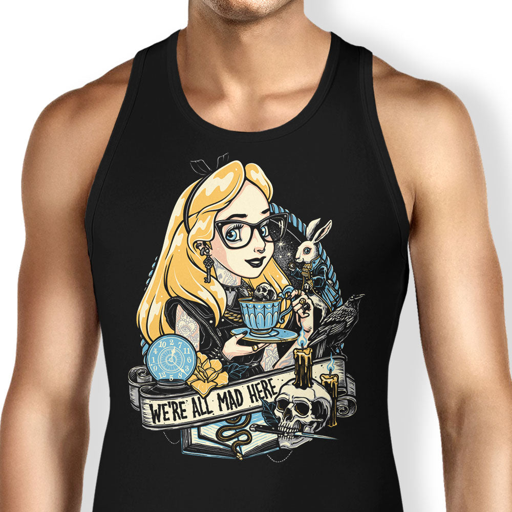 Rocker Alice Tank Top - Adult & Kids T-Shirts, Sweatshirts & Hoodies apparel design preview 1