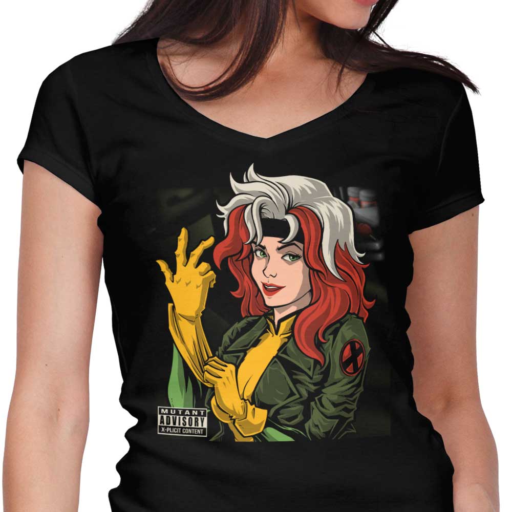 Rogue-182 Women's V-Neck - Adult & Kids T-Shirts, Sweatshirts & Hoodies apparel design preview 1