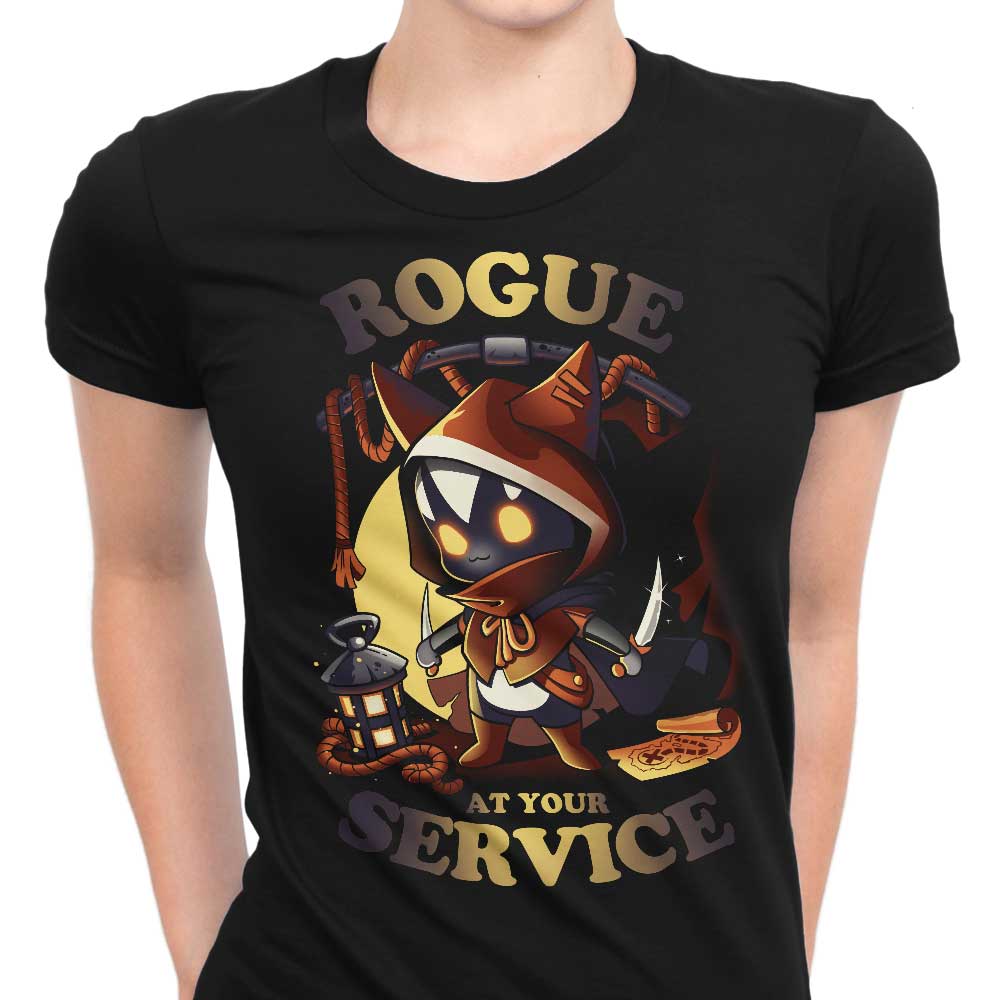 Rogue at Your Service Women's Apparel - Adult & Kids T-Shirts, Sweatshirts & Hoodies apparel design preview 1