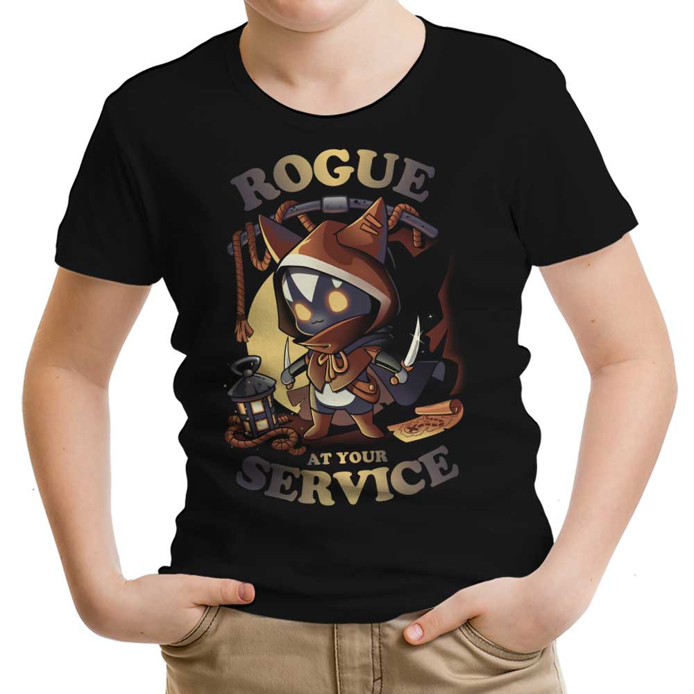 Rogue at Your Service Youth Apparel - Adult & Kids T-Shirts, Sweatshirts & Hoodies apparel design preview 1