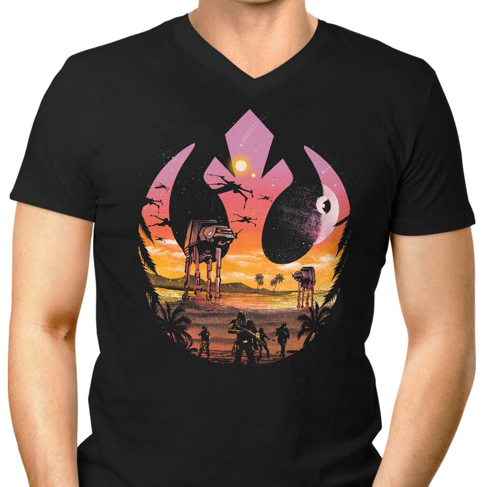Rogues Men's V-Neck - Adult & Kids T-Shirts, Sweatshirts & Hoodies apparel design preview 1