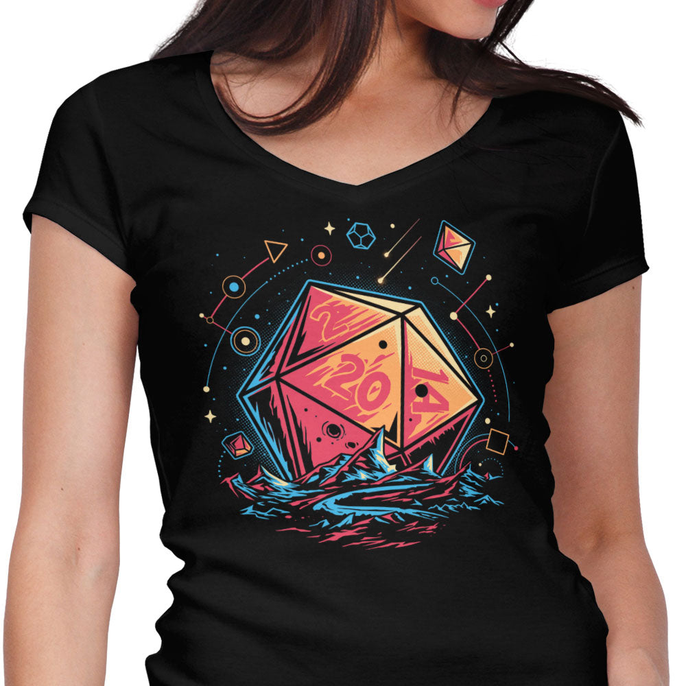 Roleplaying Universe Women's V-Neck - Adult & Kids T-Shirts, Sweatshirts & Hoodies apparel design preview 1