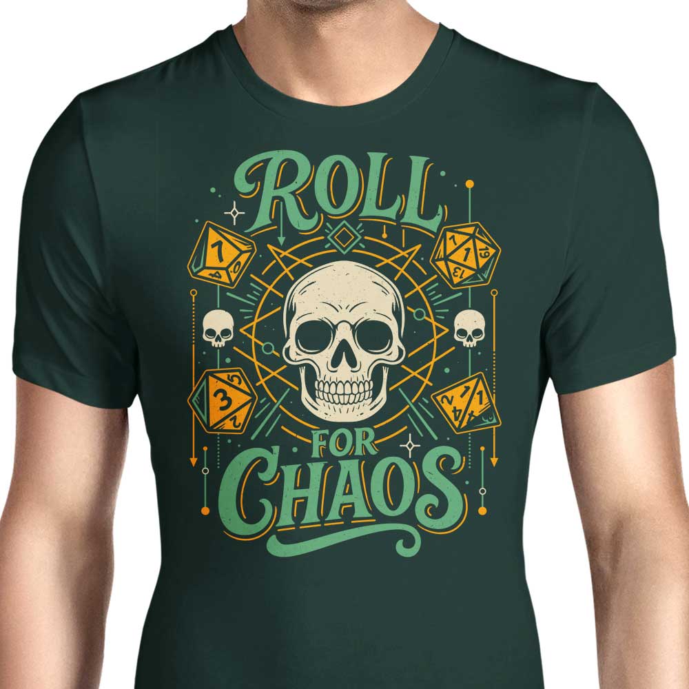 Roll for Chaos Men's Apparel - Adult & Kids T-Shirts, Sweatshirts & Hoodies apparel design preview 1