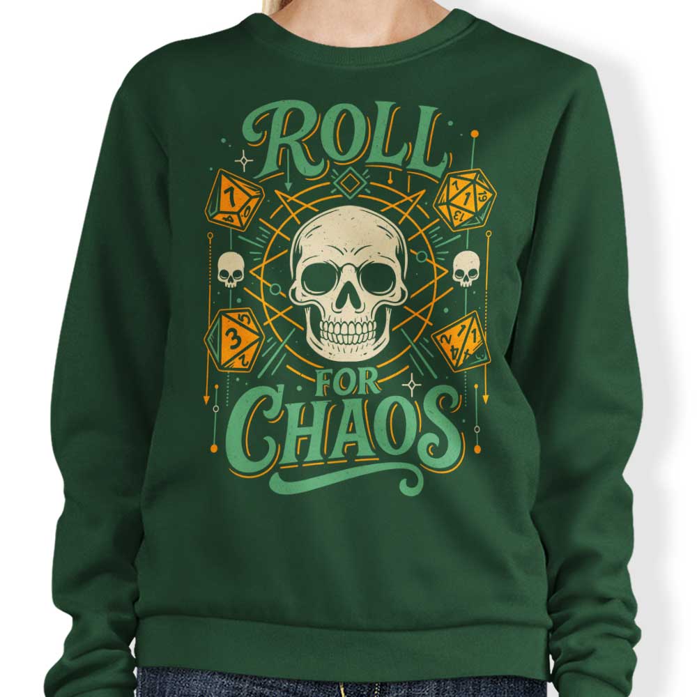 Roll for Chaos - Adult & Kids T-Shirts, Sweatshirts & Hoodies apparel design preview 1