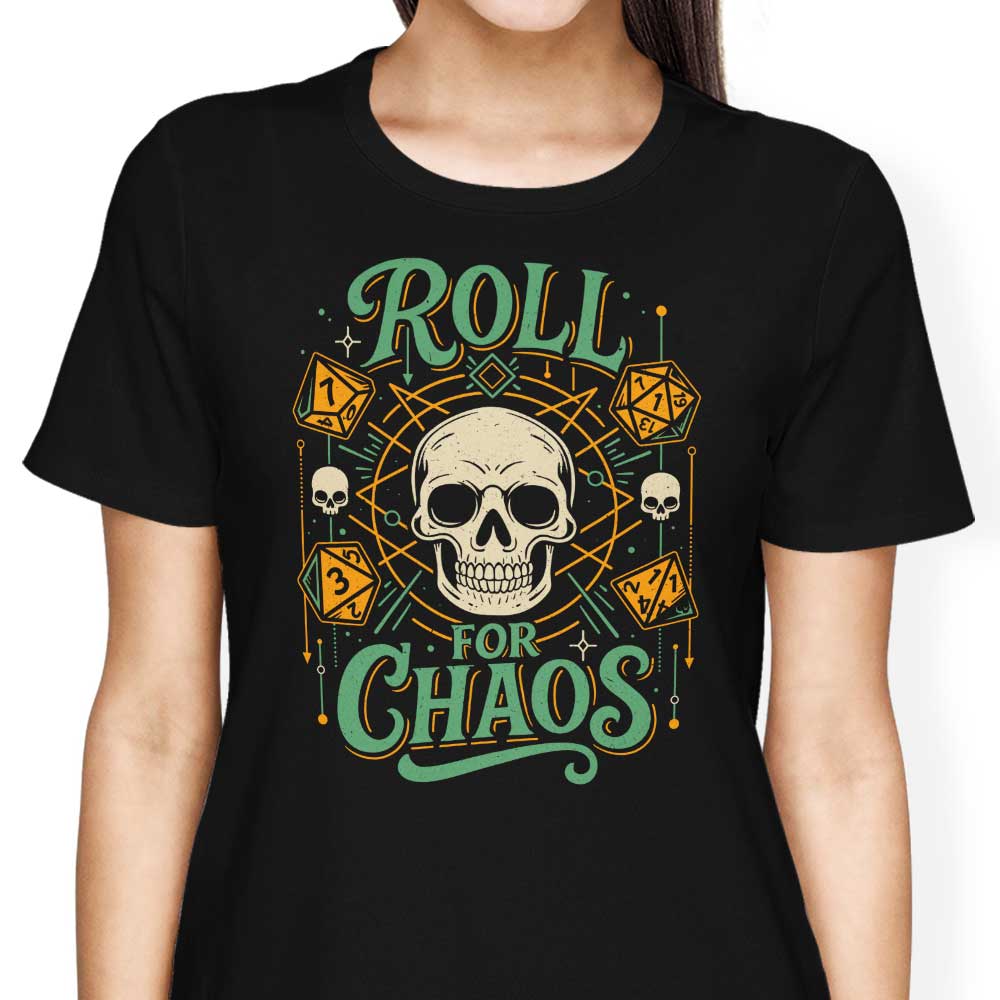Roll for Chaos Women's Apparel - Adult & Kids T-Shirts, Sweatshirts & Hoodies apparel design preview 2