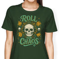 Roll for Chaos Women's Apparel - Adult & Kids T-Shirts, Sweatshirts & Hoodies apparel design preview 1