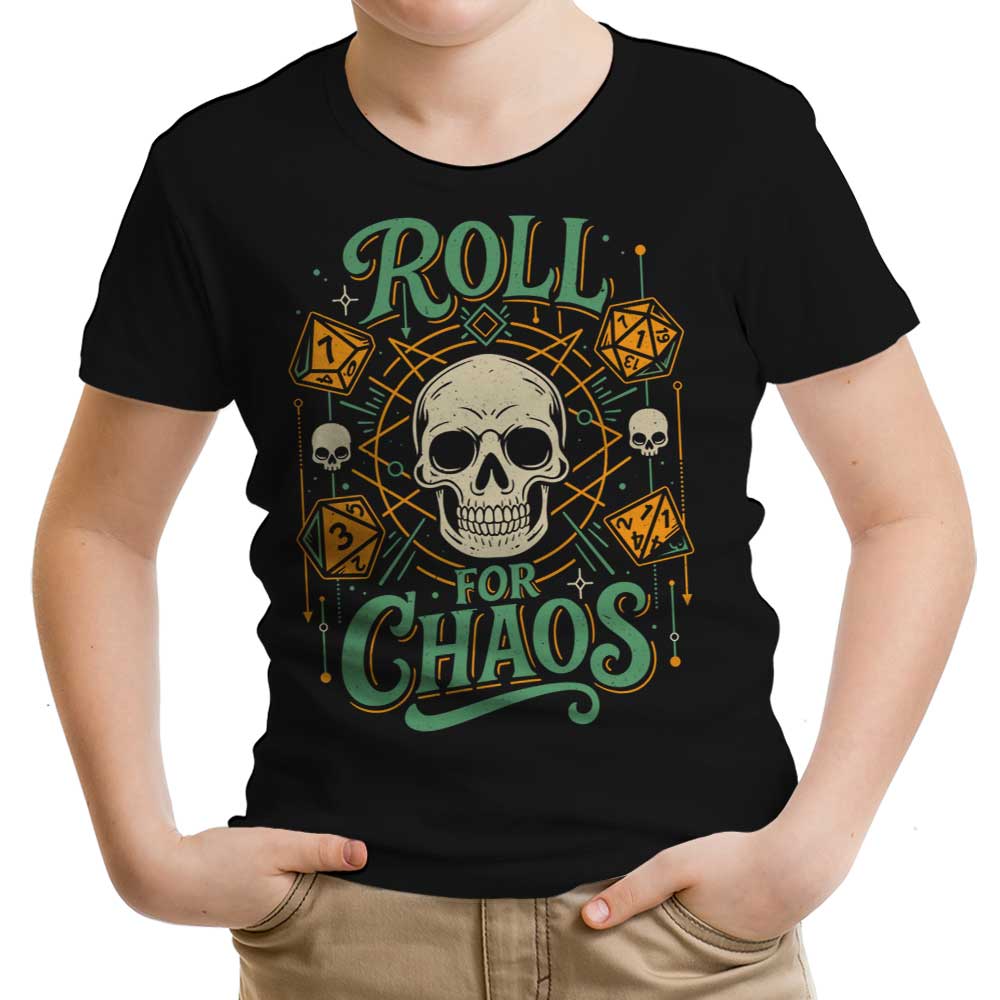 Roll for Chaos Youth Apparel - Adult & Kids T-Shirts, Sweatshirts & Hoodies apparel design preview 2