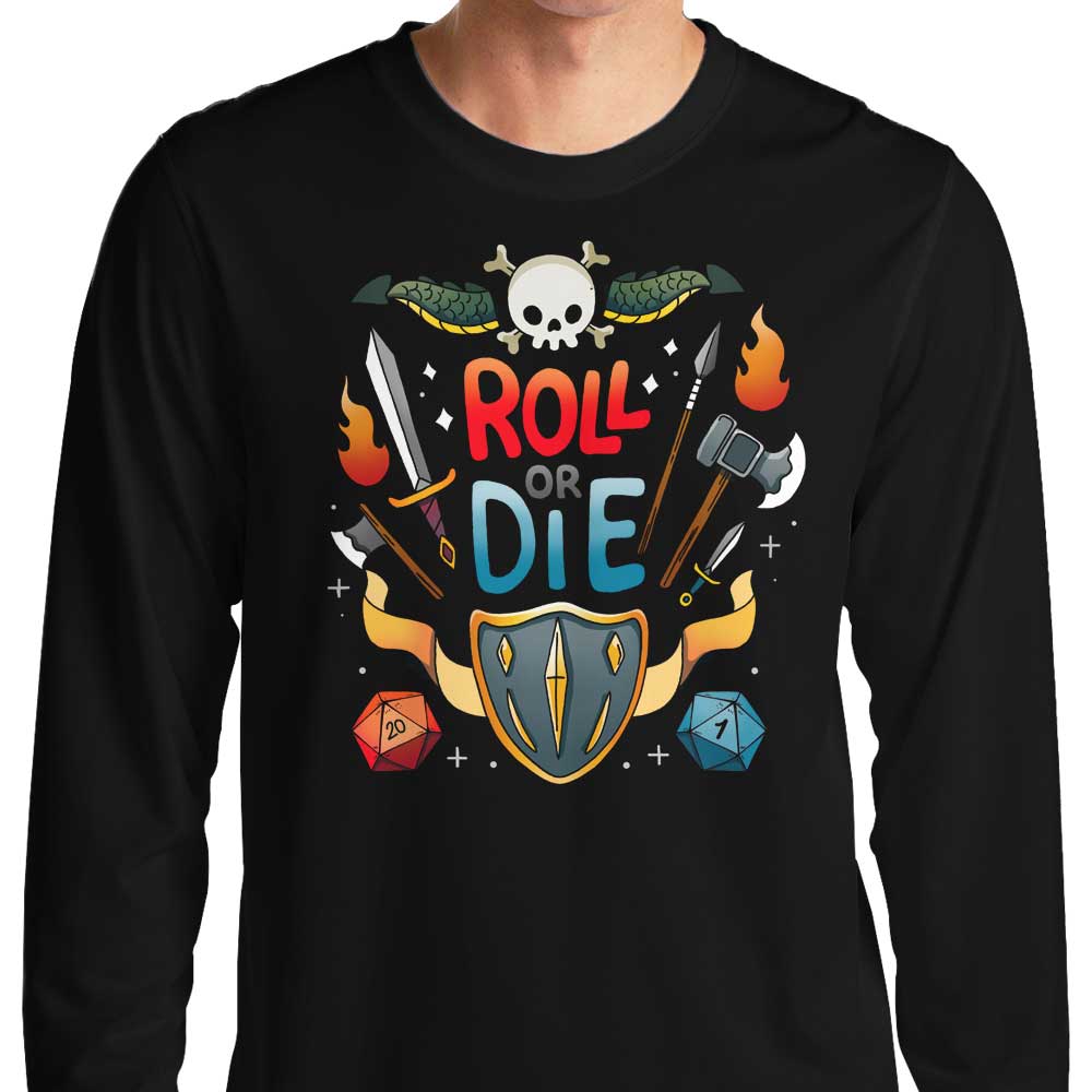 Roll or Die - Adult & Kids T-Shirts, Sweatshirts & Hoodies apparel design preview 1