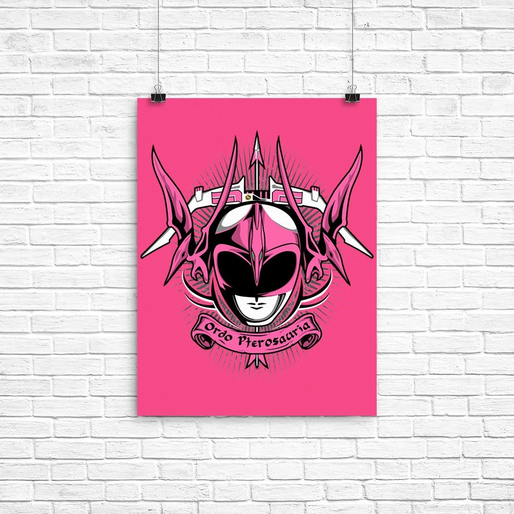 Rosea Ordo Pterosauria Poster - Adult & Kids T-Shirts, Sweatshirts & Hoodies apparel design preview 1
