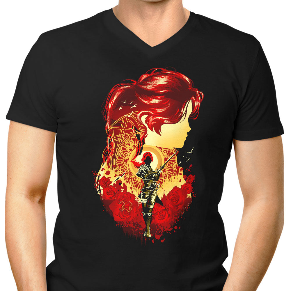 Rosebrand Men's V-Neck - Adult & Kids T-Shirts, Sweatshirts & Hoodies apparel design preview 1