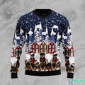 Rottweiler Family Ugly Christmas Sweater product image