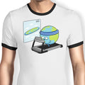 Round Earth Ringer - Adult & Kids T-Shirts, Sweatshirts & Hoodies apparel design preview 1