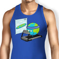 Round Earth Tank Top - Adult & Kids T-Shirts, Sweatshirts & Hoodies apparel design preview 1