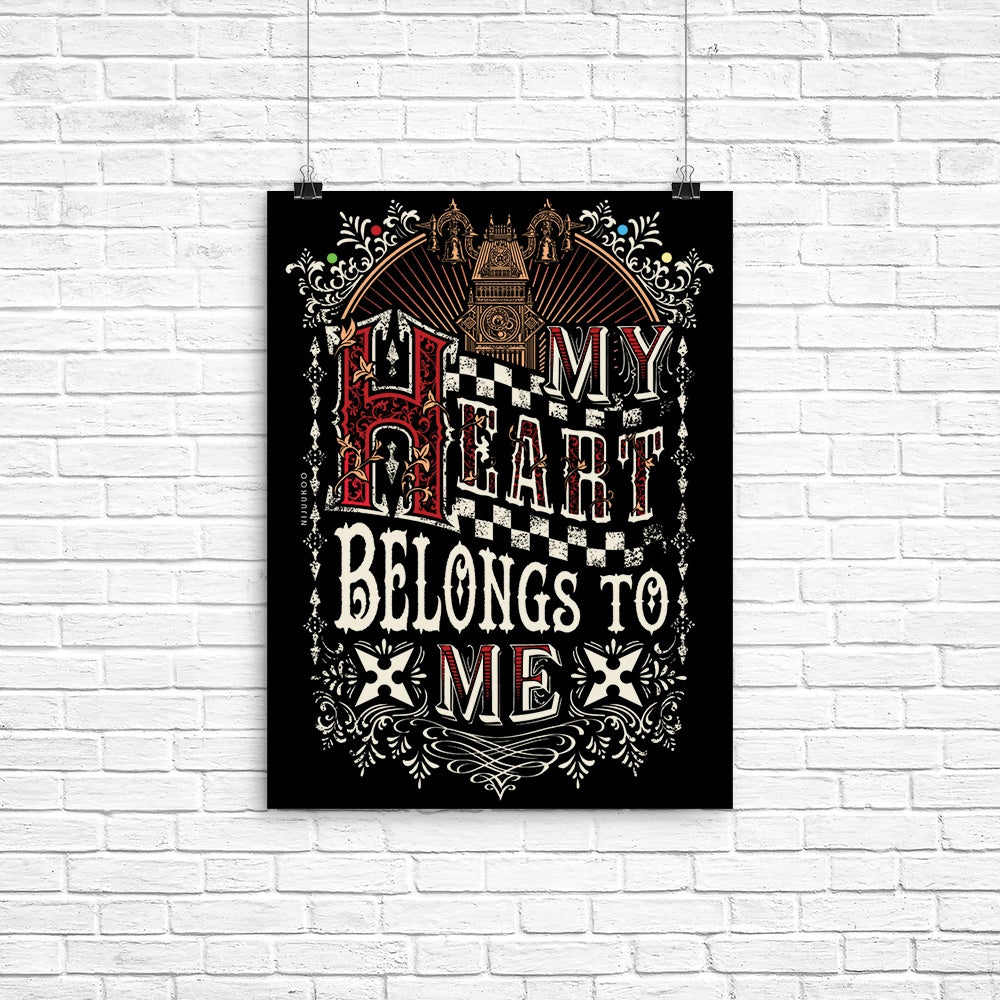 Roxa's Heart Poster - Adult & Kids T-Shirts, Sweatshirts & Hoodies apparel design preview 1
