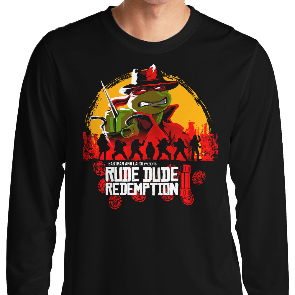 Rude Dude Redemption - Adult & Kids T-Shirts, Sweatshirts & Hoodies apparel design preview 1