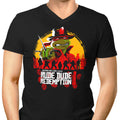 Rude Dude Redemption Men's V-Neck - Adult & Kids T-Shirts, Sweatshirts & Hoodies apparel design preview 1