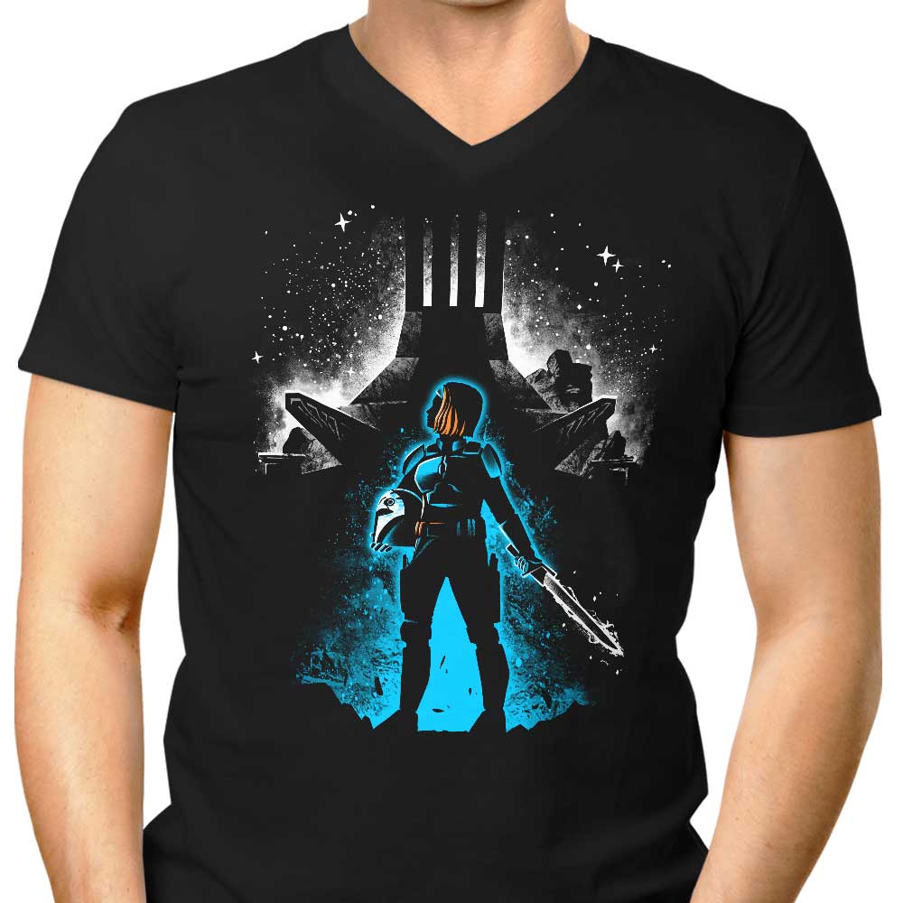 Ruler of Mandalore Men's V-Neck - Adult & Kids T-Shirts, Sweatshirts & Hoodies apparel design preview 1