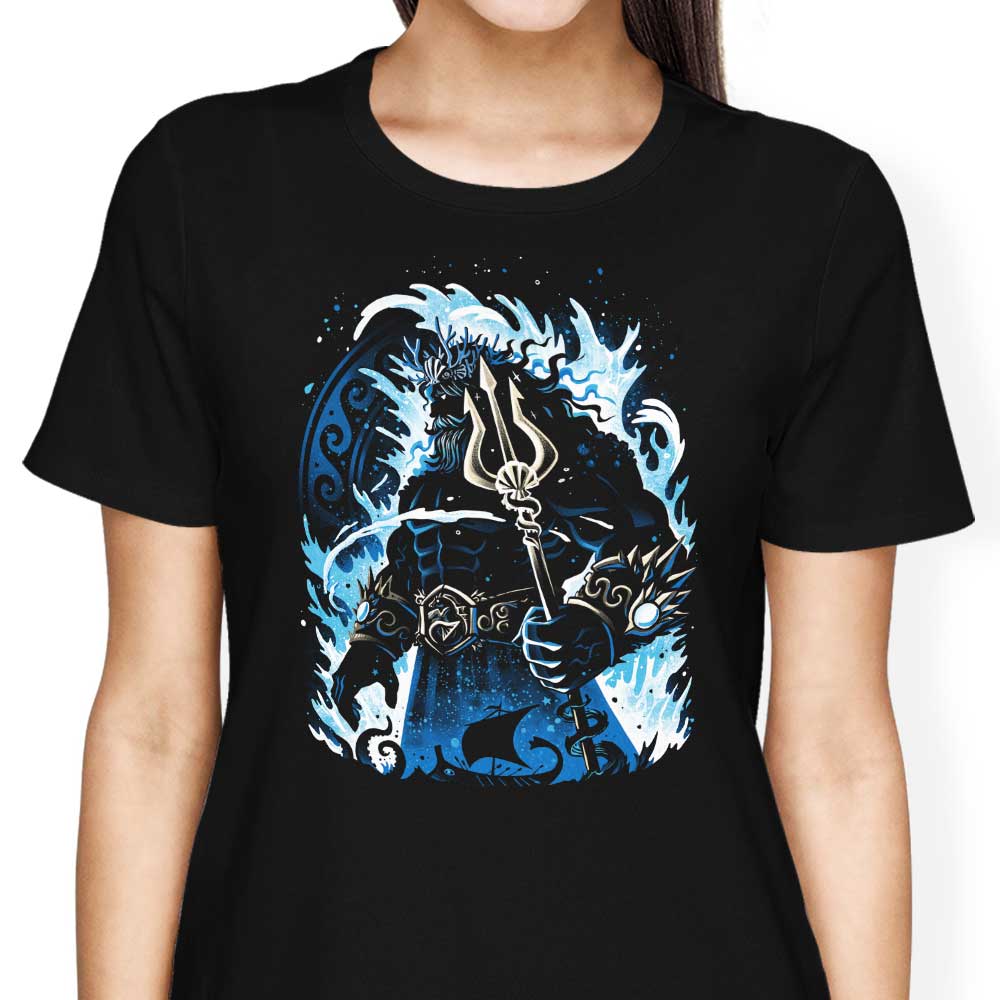 Ruler of the Deep Women's Apparel - Adult & Kids T-Shirts, Sweatshirts & Hoodies apparel design preview 1