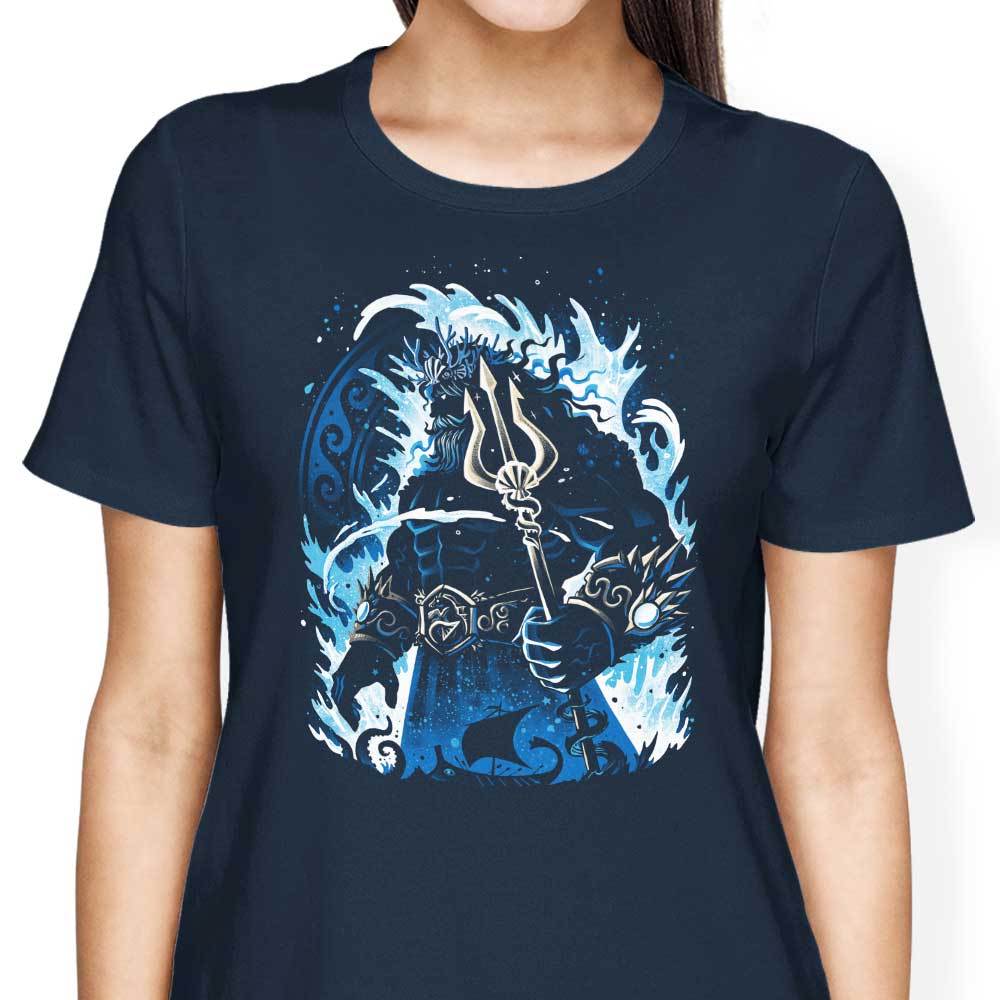 Ruler of the Deep Women's Apparel - Adult & Kids T-Shirts, Sweatshirts & Hoodies apparel design preview 2