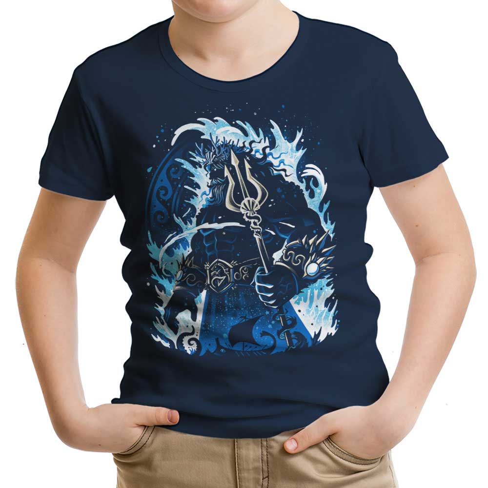 Ruler of the Deep Youth Apparel - Adult & Kids T-Shirts, Sweatshirts & Hoodies apparel design preview 2
