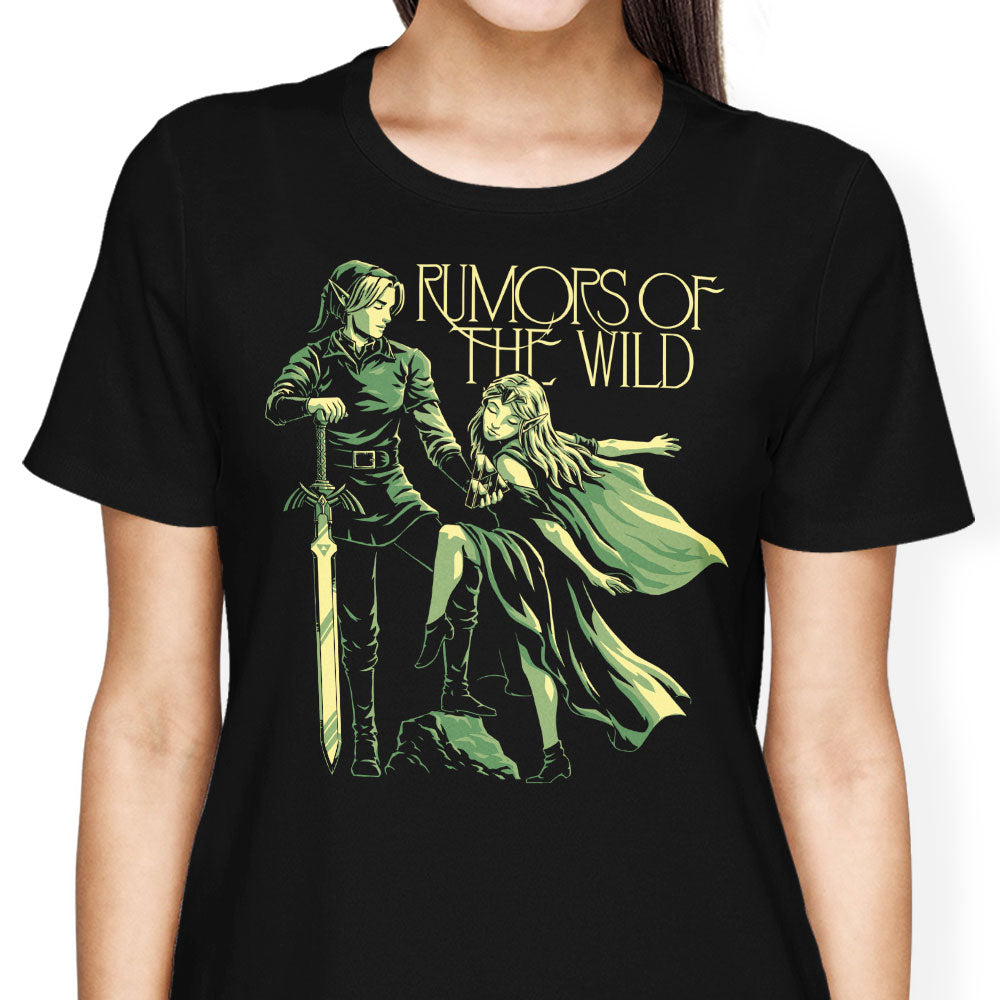 Rumors of the Wild Women's Apparel - Adult & Kids T-Shirts, Sweatshirts & Hoodies apparel design preview 1