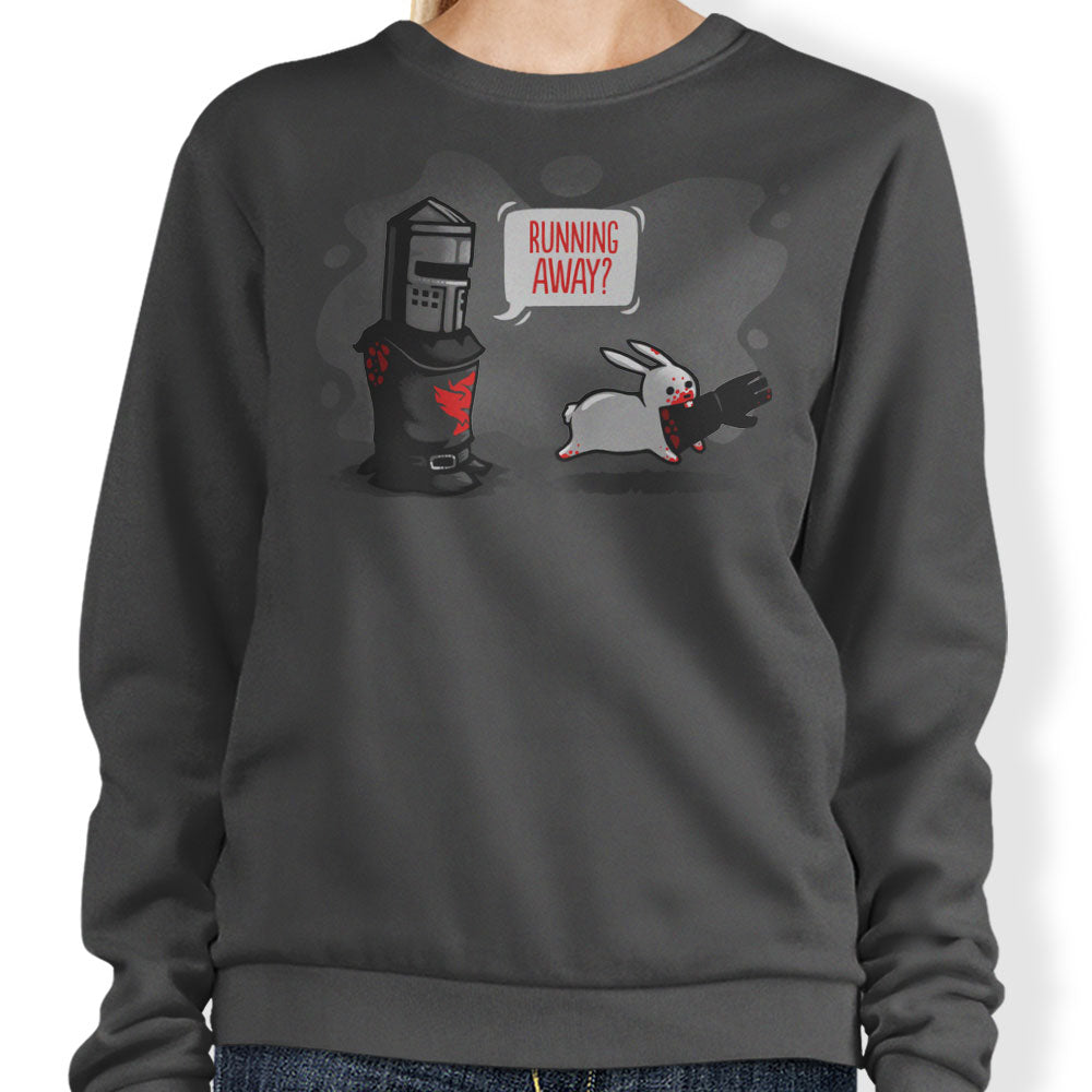 Running Away - Adult & Kids T-Shirts, Sweatshirts & Hoodies apparel design preview 1