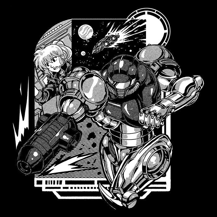 Running in Space Tank Top - Adult & Kids T-Shirts, Sweatshirts & Hoodies apparel design preview 2